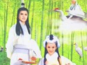 九尾狐与仙鹤